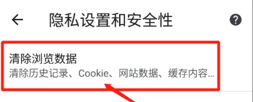 如何删除手机版谷歌浏览器搜索记录5