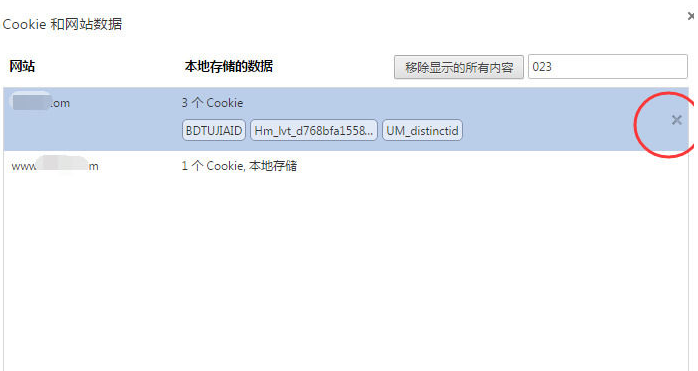 谷歌浏览器如何清除特定网址缓存7