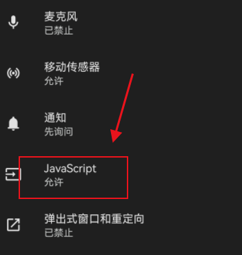 如何在手机上启用或禁用JavaScript6