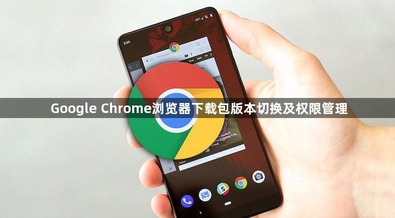 Google Chrome浏览器下载包版本切换及权限管理1