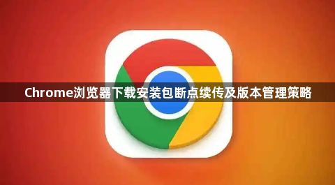 Chrome浏览器下载安装包断点续传及版本管理策略1