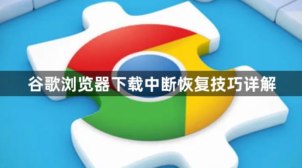 谷歌浏览器下载中断恢复技巧详解1