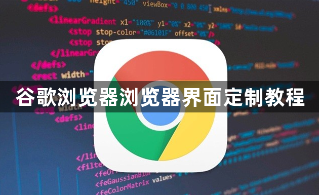 谷歌浏览器浏览器界面定制教程1