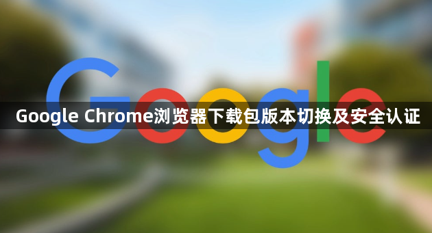 Google Chrome浏览器下载包版本切换及安全认证1