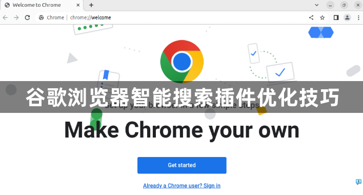 谷歌浏览器智能搜索插件优化技巧1