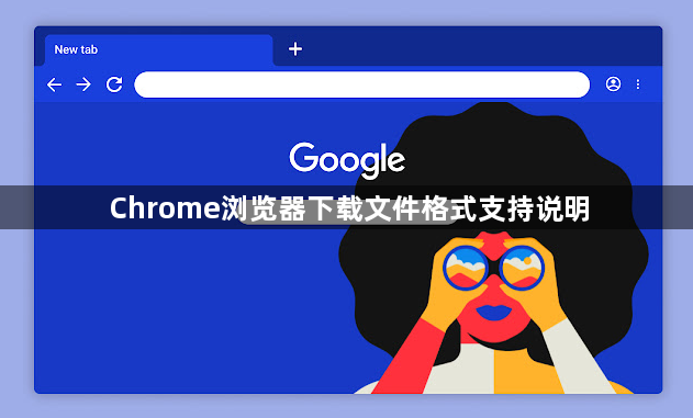 Chrome浏览器下载文件格式支持说明1
