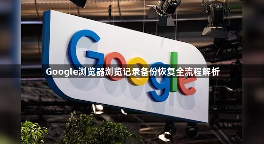 Google浏览器浏览记录备份恢复全流程解析1