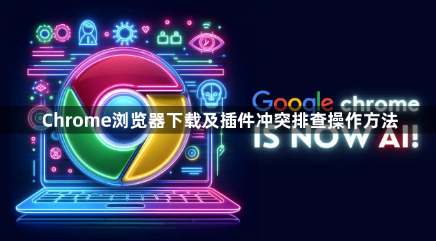 Chrome浏览器下载及插件冲突排查操作方法1