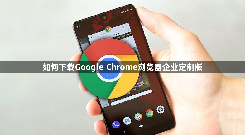 如何下载Google Chrome浏览器企业定制版1