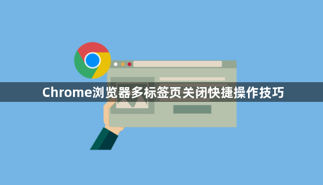 Chrome浏览器多标签页关闭快捷操作技巧1