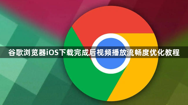 谷歌浏览器iOS下载完成后视频播放流畅度优化教程1