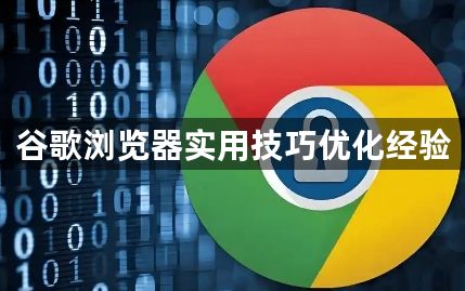 谷歌浏览器实用技巧优化经验1