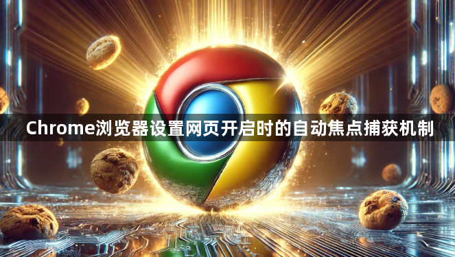 Chrome浏览器设置网页开启时的自动焦点捕获机制1