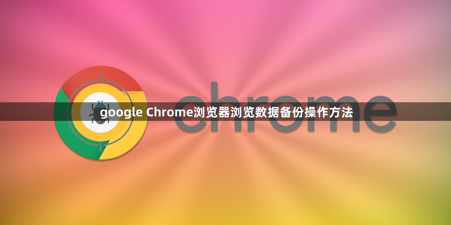 google Chrome浏览器浏览数据备份操作方法1