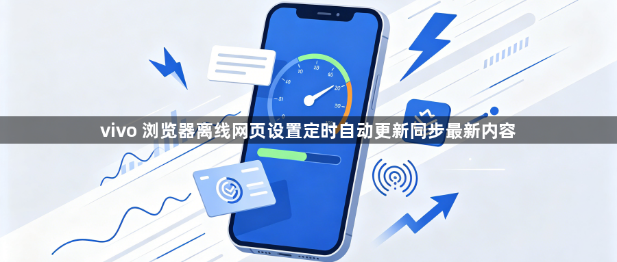 vivo 浏览器离线网页设置定时自动更新同步最新内容1