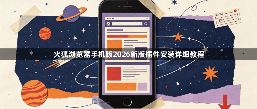 火狐浏览器手机版2026新版插件安装详细教程1