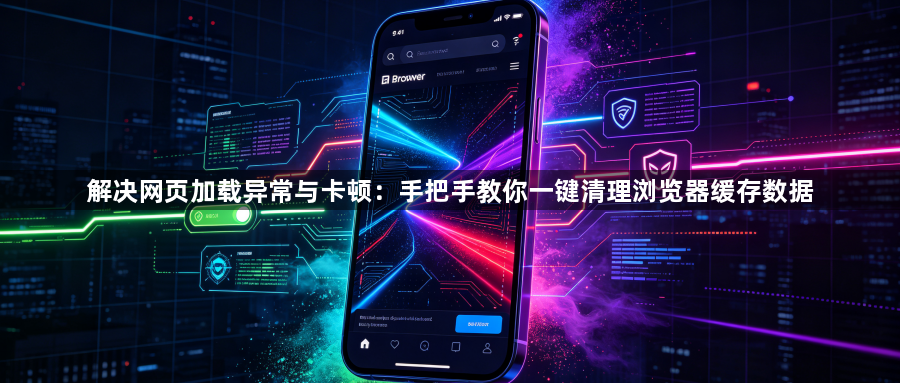 解决网页加载异常与卡顿：手把手教你一键清理浏览器缓存数据1