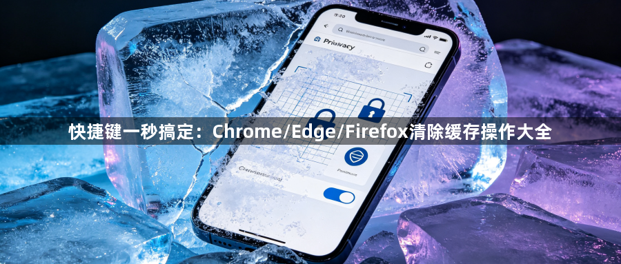 快捷键一秒搞定：Chrome/Edge/Firefox清除缓存操作大全1