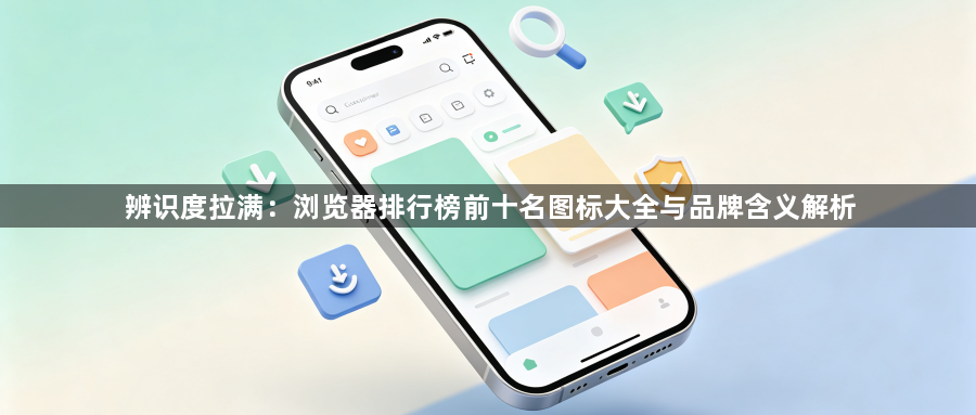辨识度拉满：浏览器排行榜前十名图标大全与品牌含义解析1