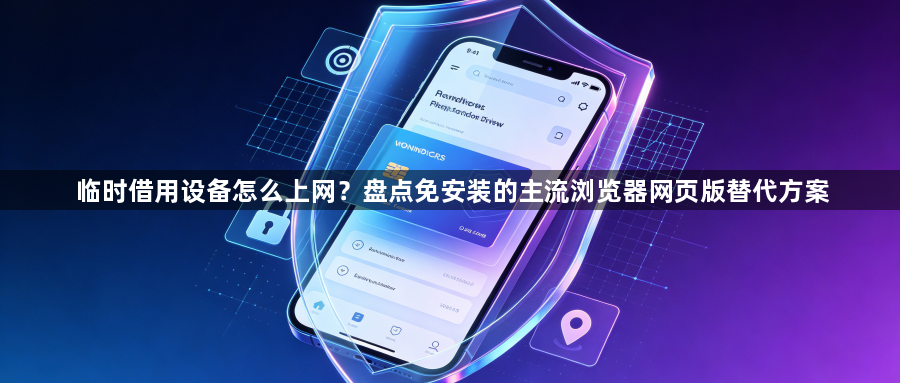 临时借用设备怎么上网?盘点免安装的主流浏览器网页版替代方案1