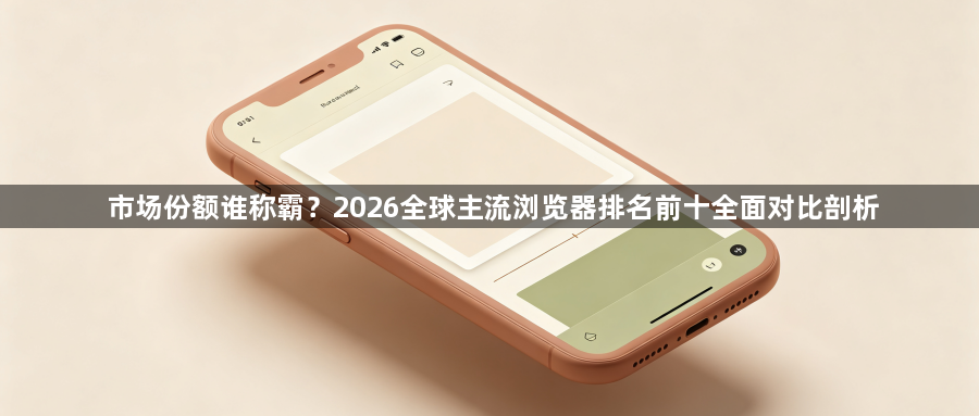 市场份额谁称霸？2026全球主流浏览器排名前十全面对比剖析1