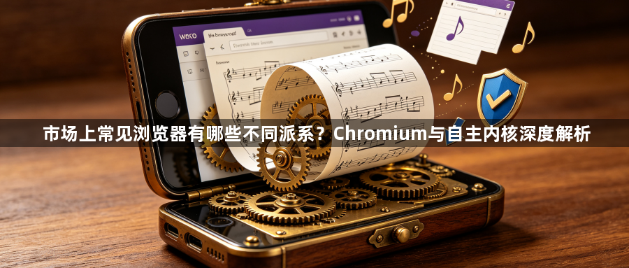 市场上常见浏览器有哪些不同派系?Chromium与自主内核深度解析1