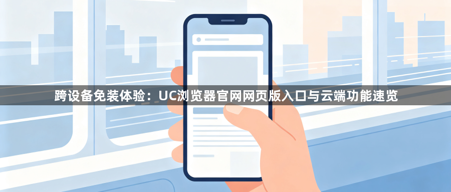 跨设备免装体验:UC浏览器官网网页版入口与云端功能速览1