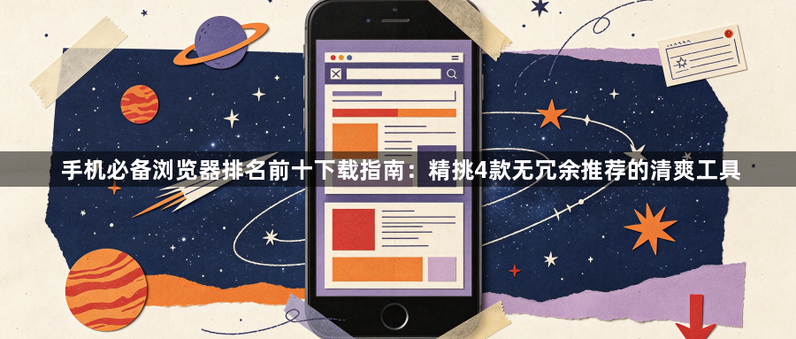 手机必备浏览器排名前十下载指南:精挑4款无冗余推荐的清爽工具1