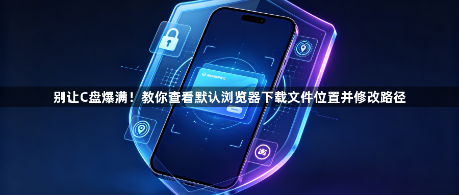 别让C盘爆满！教你查看默认浏览器下载文件位置并修改路径1
