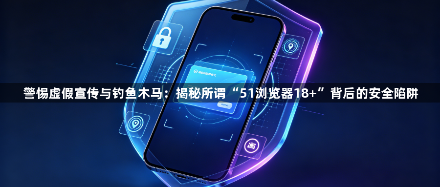 警惕虚假宣传与钓鱼木马:揭秘所谓“51浏览器18+”背后的安全陷阱1