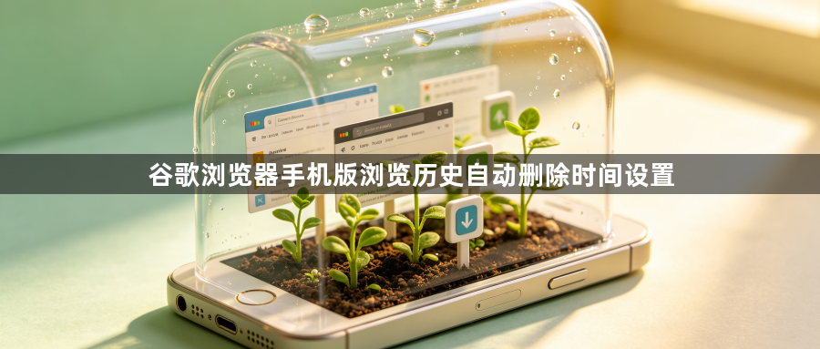 谷歌浏览器手机版浏览历史自动删除时间设置1