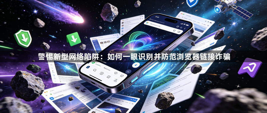 警惕新型网络陷阱：如何一眼识别并防范浏览器链接诈骗1