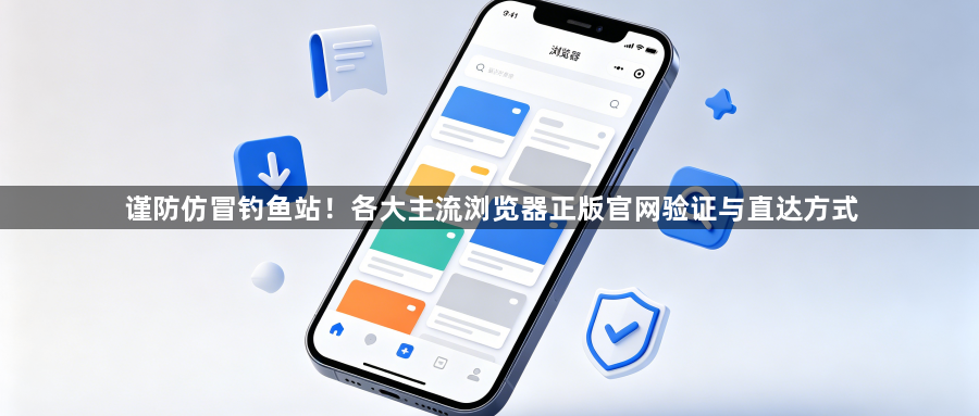 谨防仿冒钓鱼站！各大主流浏览器正版官网验证与直达方式1