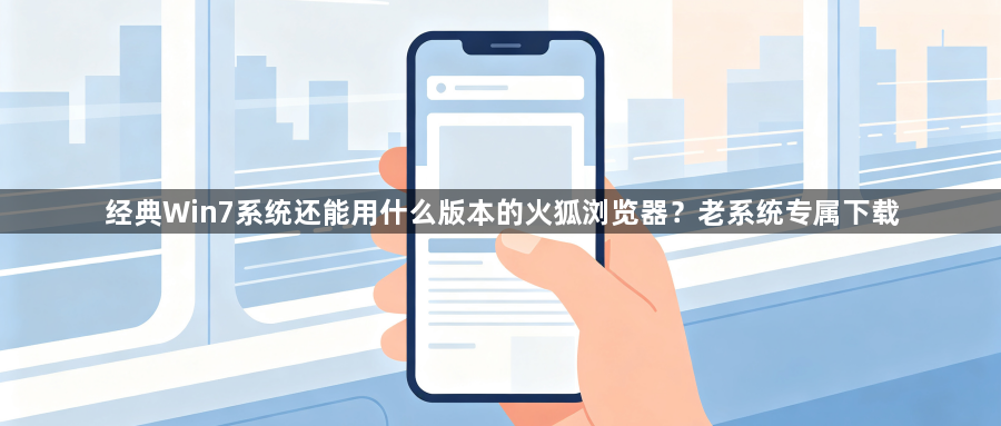 经典Win7系统还能用什么版本的火狐浏览器?老系统专属下载1