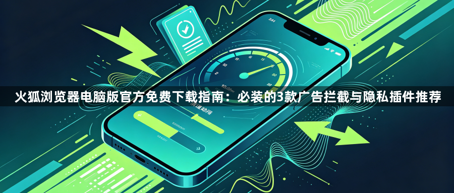 火狐浏览器电脑版官方免费下载指南：必装的3款广告拦截与隐私插件推荐1
