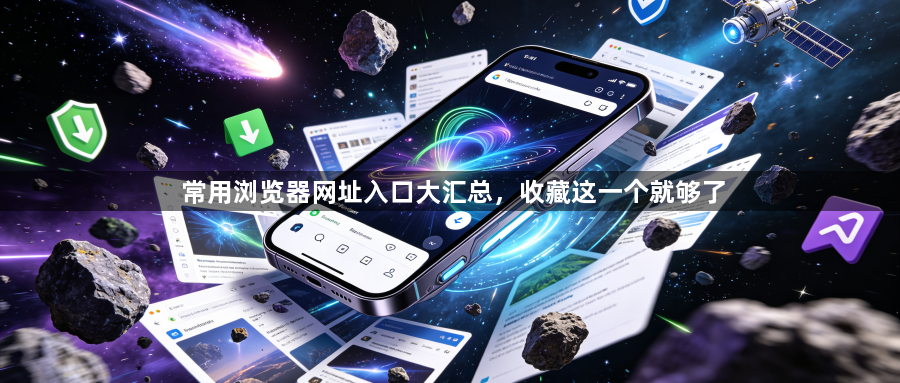 常用浏览器网址入口大汇总，收藏这一个就够了1
