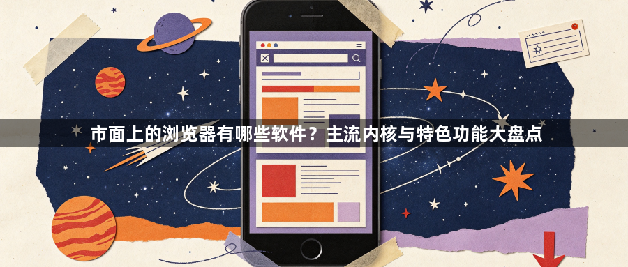 市面上的浏览器有哪些软件?主流内核与特色功能大盘点1